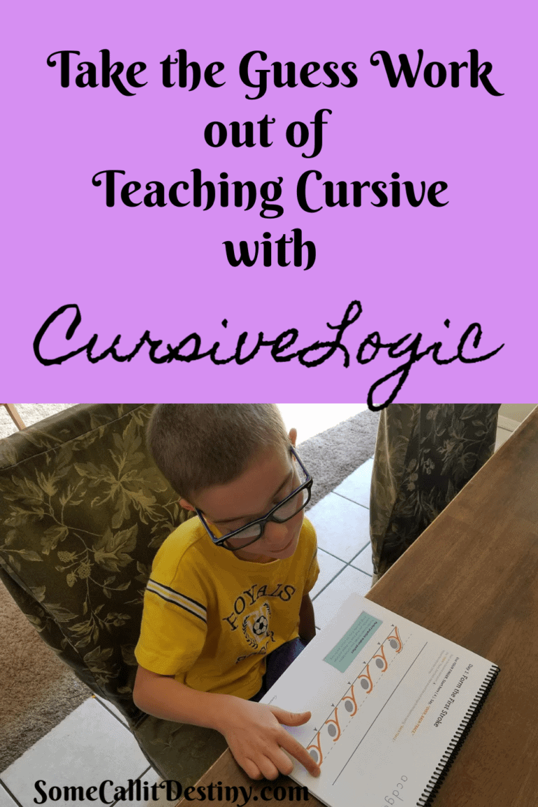 Take the Guess Work out of Teaching Cursive with CursiveLogic {Review}