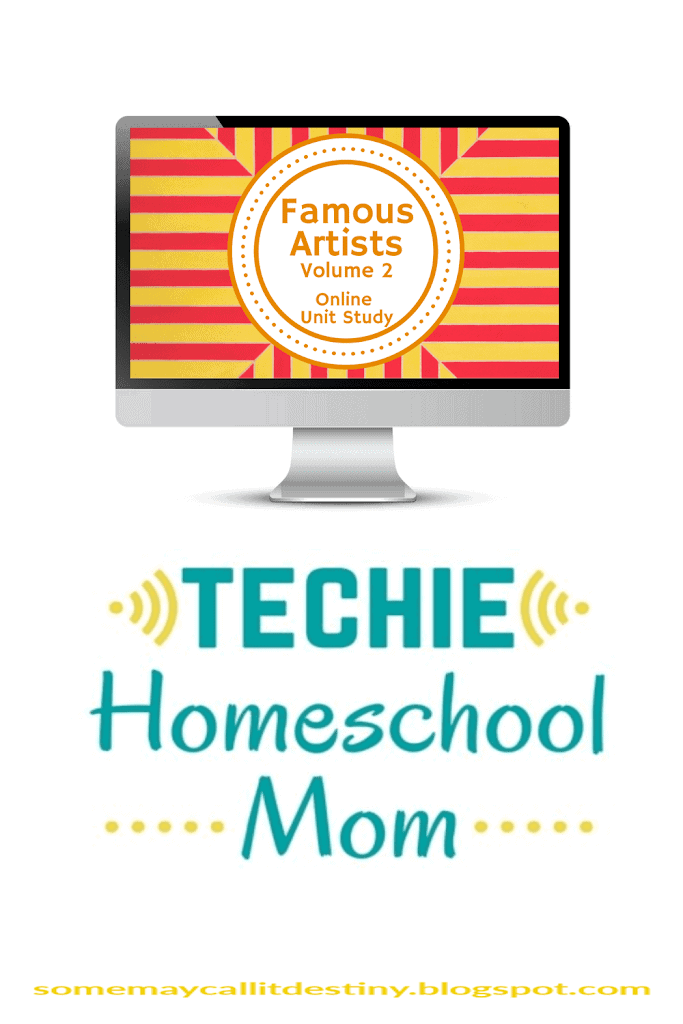 Use an Online Unit Study to Learn About Famous Artists {Techie Homeschool Mom Review}