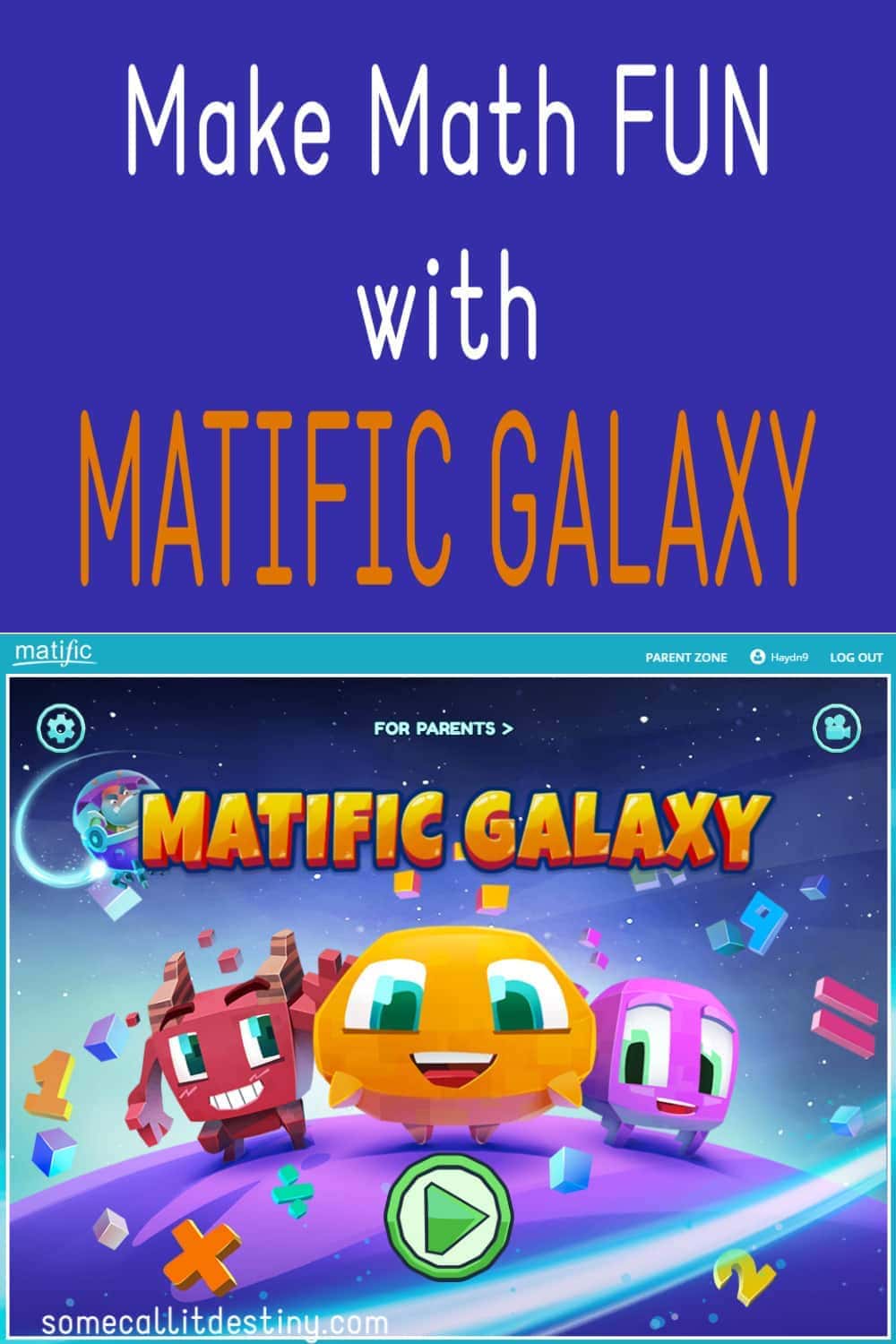 online math games matific galaxy