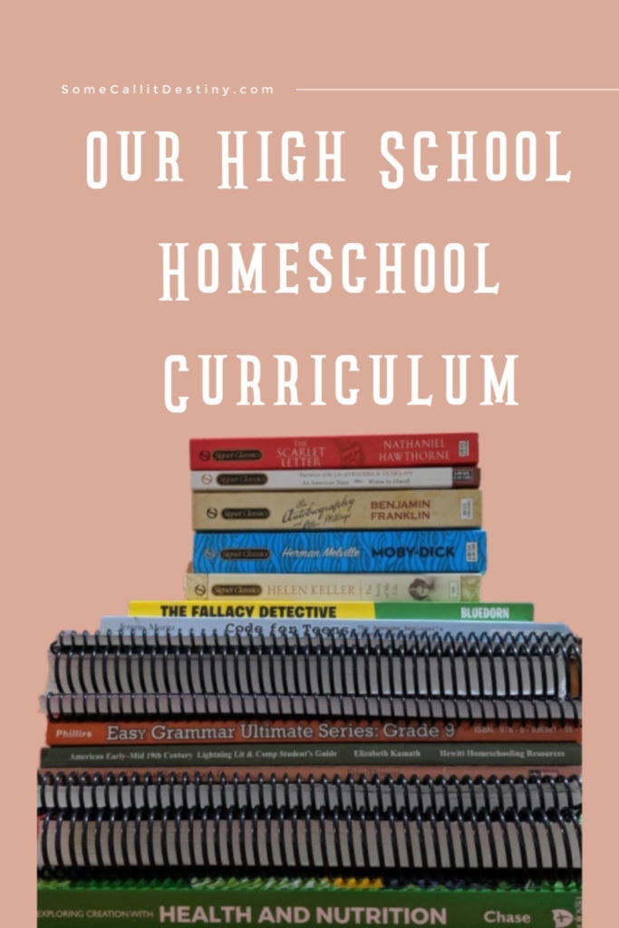 high school homeschool curriculum