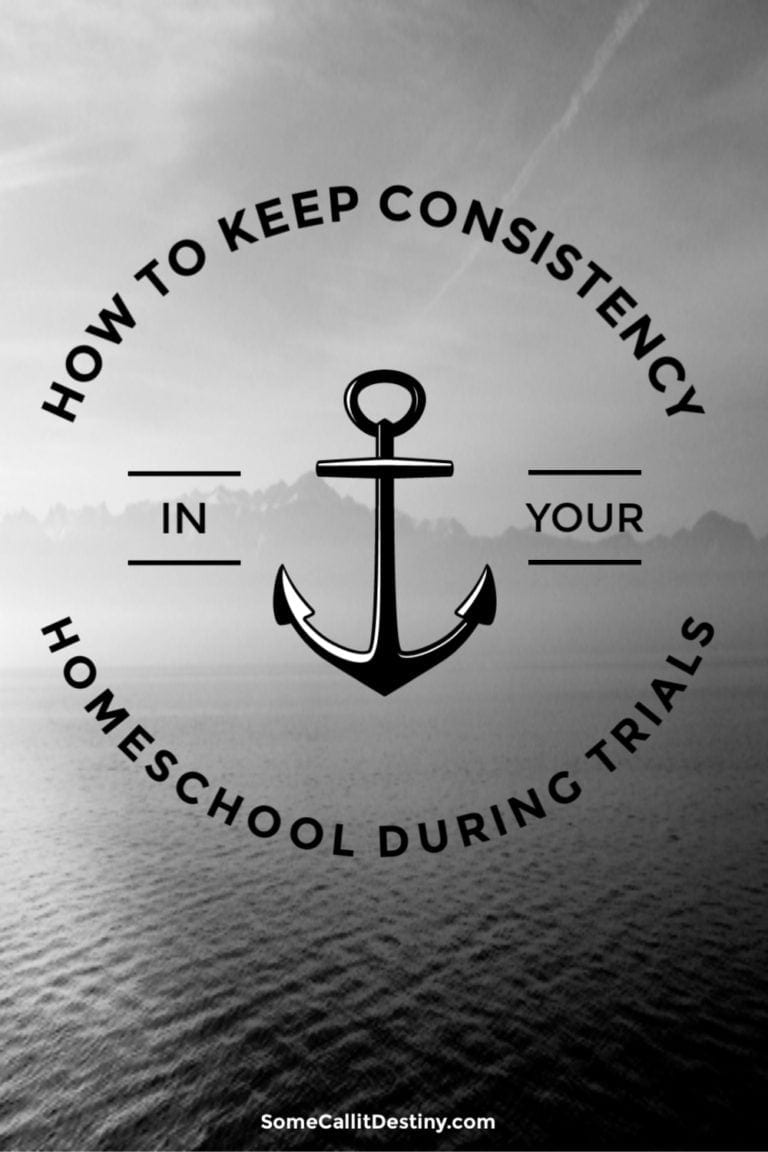How to Keep Consistency in your Homeschool During Trials