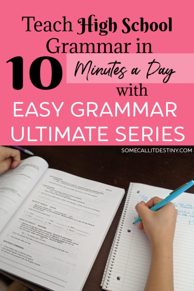 Easy Grammar for High School {Review}