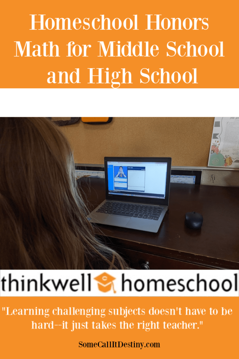 How to Use Thinkwell Homeschool Honors Math {Review}
