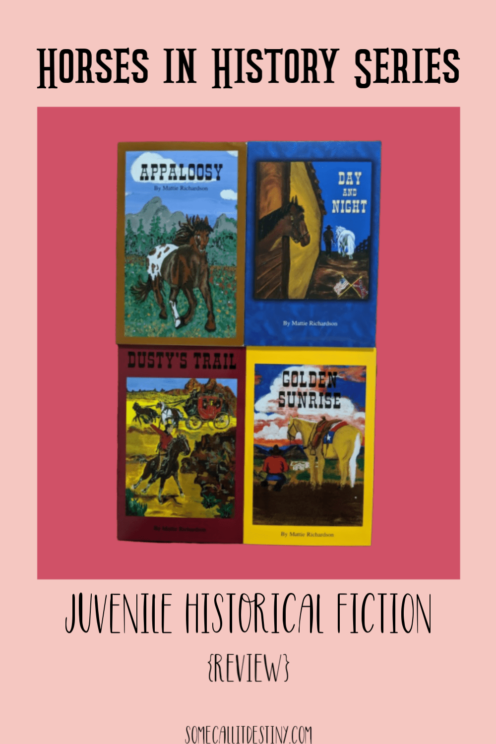 horses in history series by Mattie Richardson