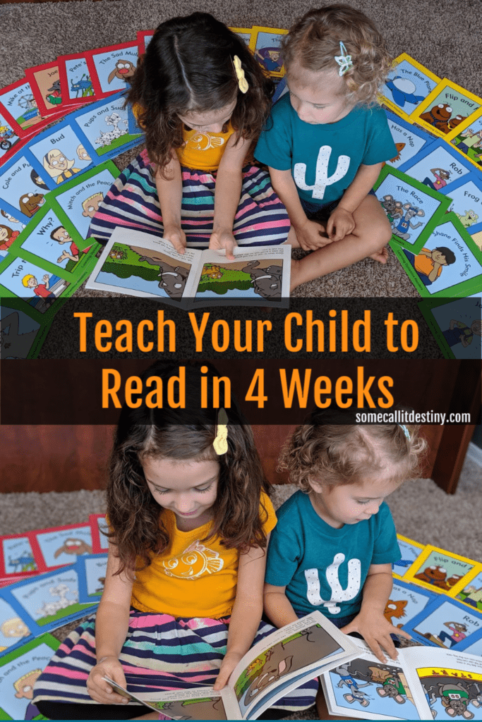 teach your child to read in 4 weeks