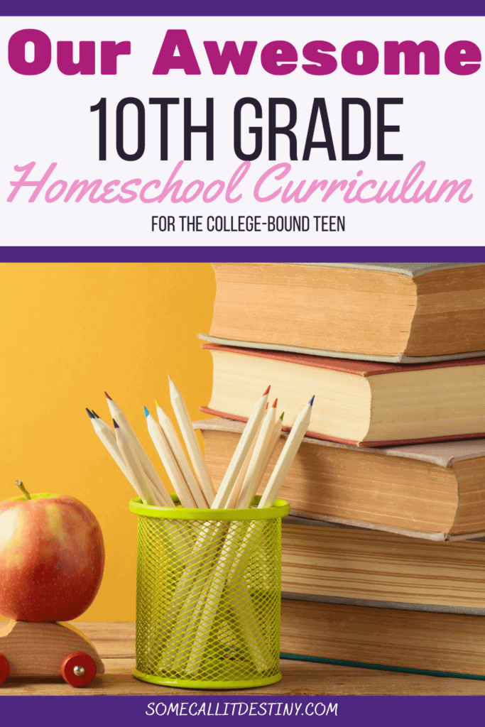 10th grade homeschool curriculum for the college-bound teen