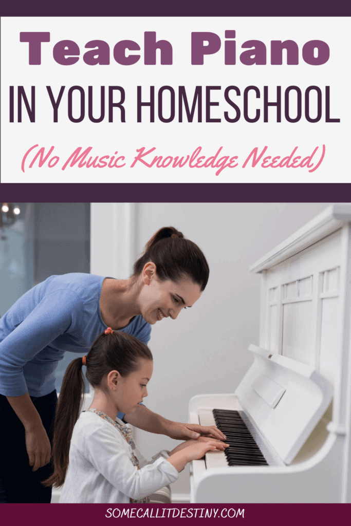 teach piano in your homeschool; Revolutionary Piano Method review