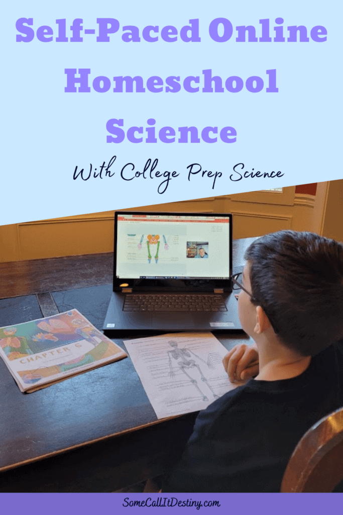 Self-Paced online homeschool science with College Prep Science by Greg Landry