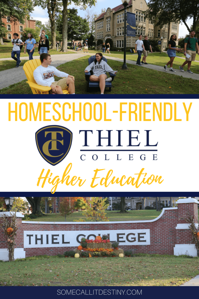 Thiel College Homeschool-friendly higher education