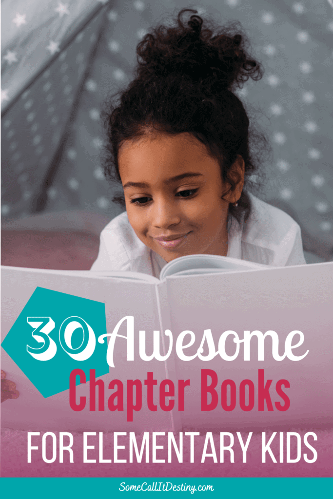 30 chapter books for elementary kids