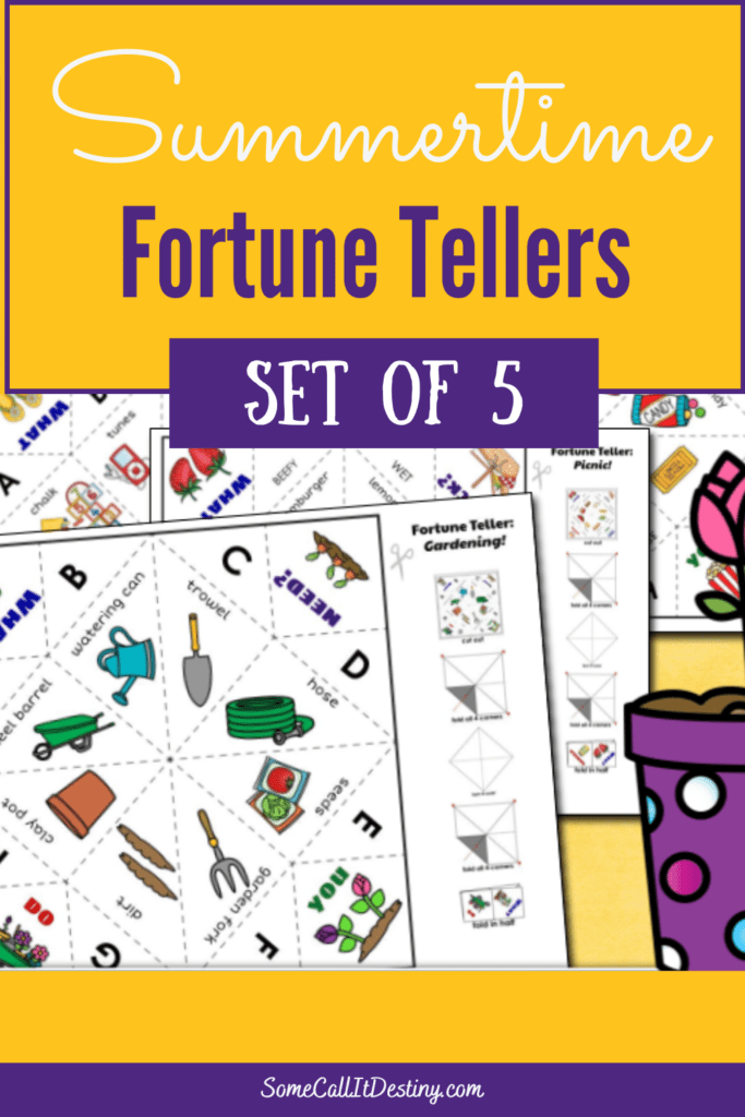 paper fortune tellers; cootie catchers; chatterbox for kids