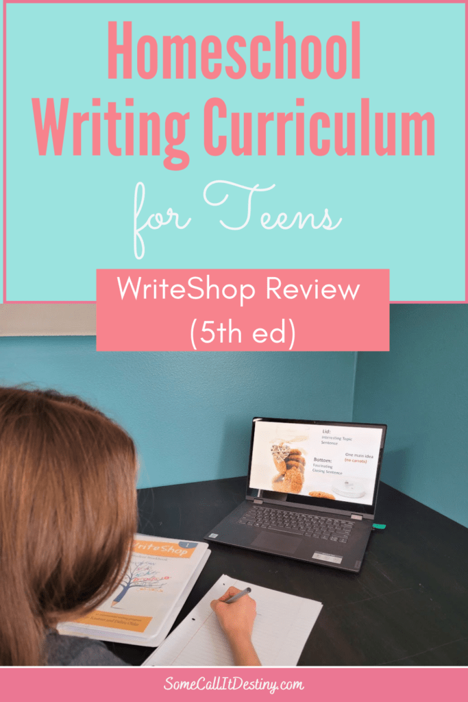 WriteShop I 5th ed review homeschool writing curriculum