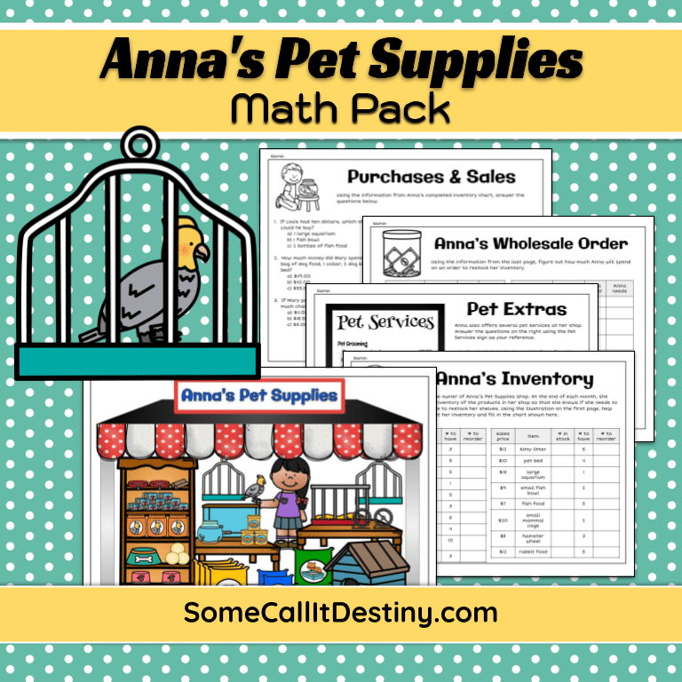 pet supplies living math
