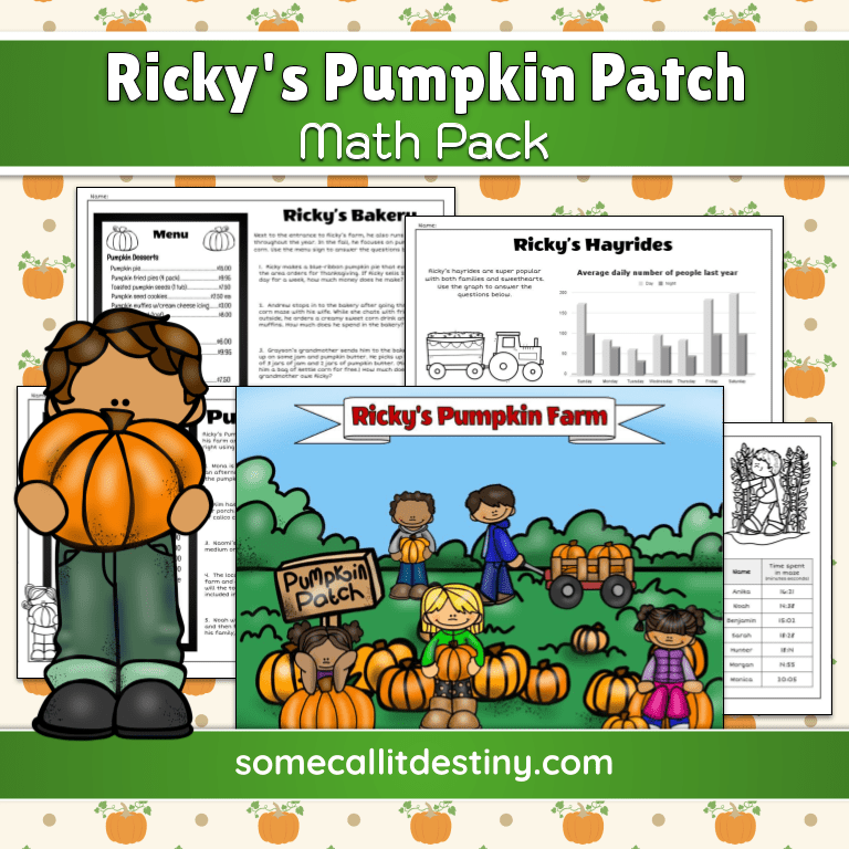 pumpkin patch living math