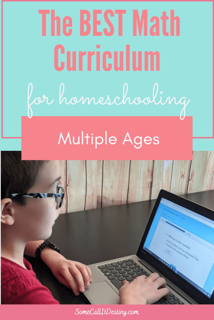 best math curriculum for homeschooling multiple ages