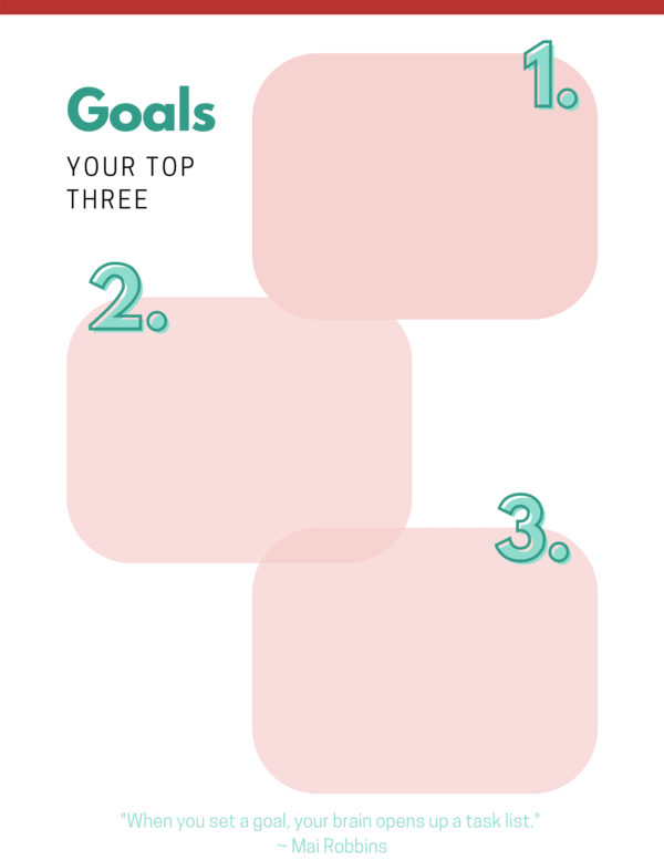 teen goal setting