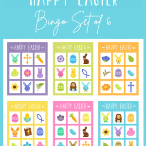 Free Easter Bingo cards