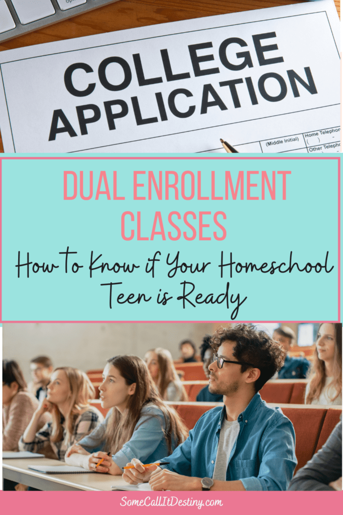 how to know if your homeschool teen is ready for dual enrollment classes