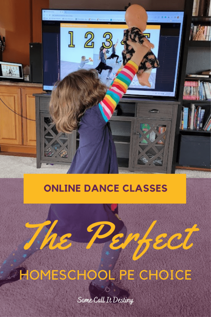 online dance classes the perfect homeschool pe choice
little girl doing contemporary online dance class 