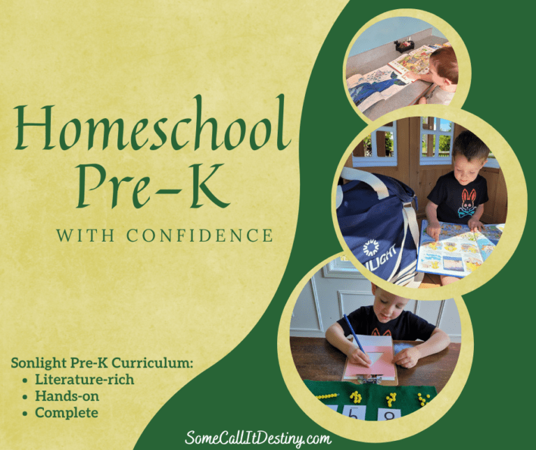 Sonlight’s Complete Pre-K Curriculum Makes Pre-K at Home Easy