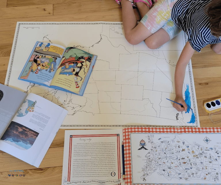 Homeschool Geography Curriculum for K-3 from Beautiful Feet {Review}